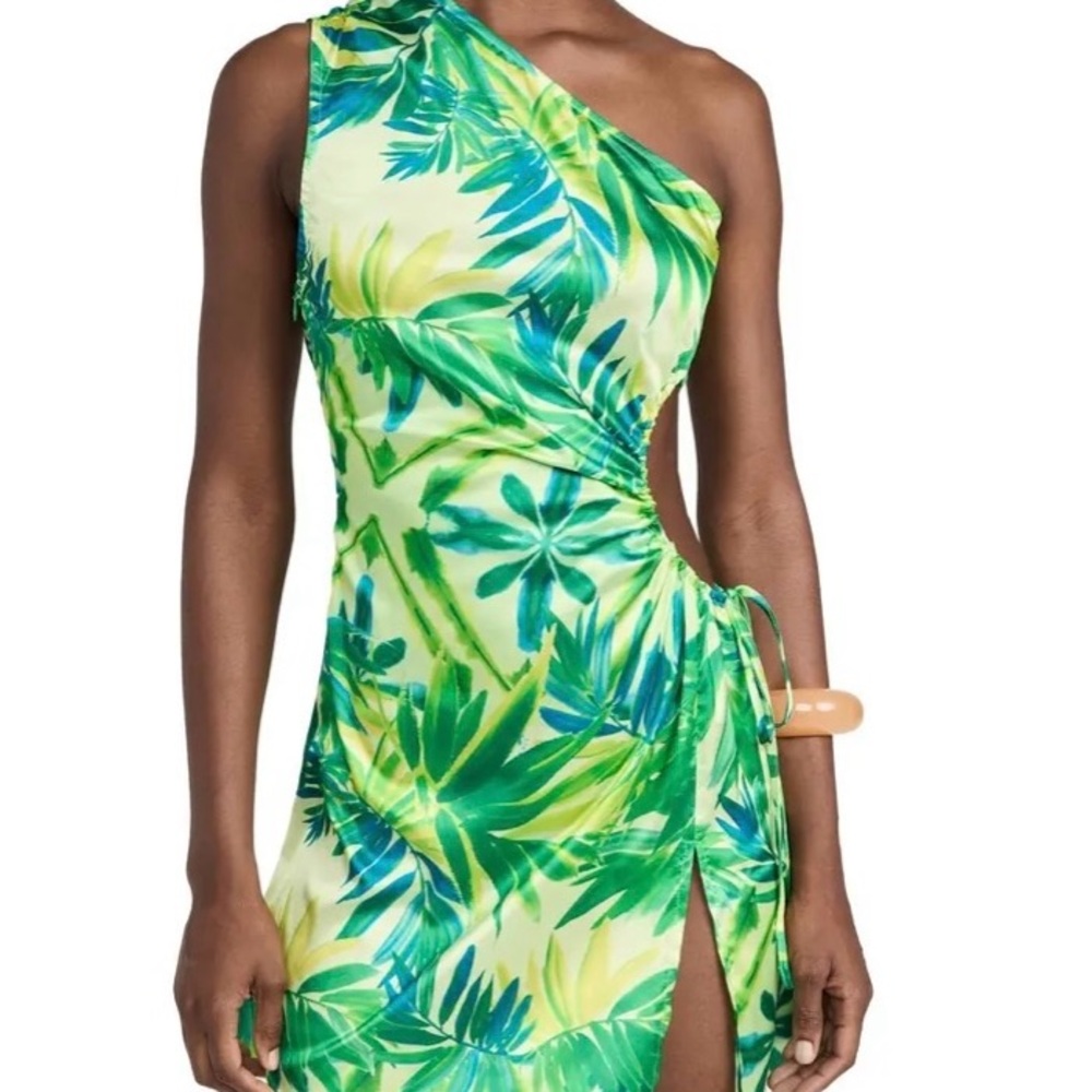 Runaway the Label - Posanto mini dress - palm